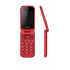Telefon mobil cu clapeta Panasonic KX-TF600, Rosu