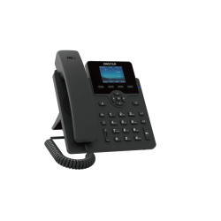 Telefon IP Dinstar C62UP Negru - 6 Conturi SIP, Conferinta 5 persoane, Display Color 2.4", PoE, Dual Gigabit, HD Audio, Suport EHS