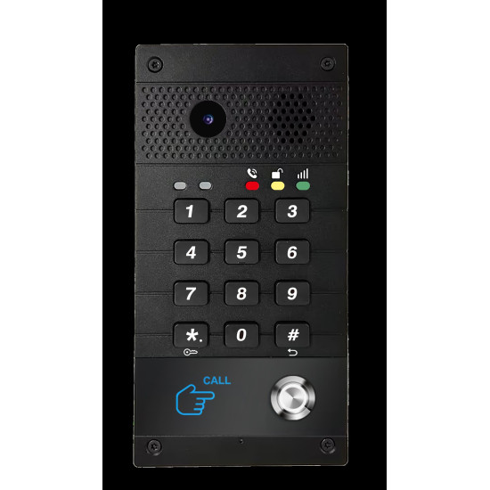 Interfon audio-Video SIP Dinstar DP98V-S, ONVIF/PoE/IP54&IK07