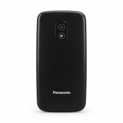 Telefon mobil cu clapeta Panasonic KX-TU410EXB, Ideal pentru seniori, butoane mari, simplu de folosit, negru