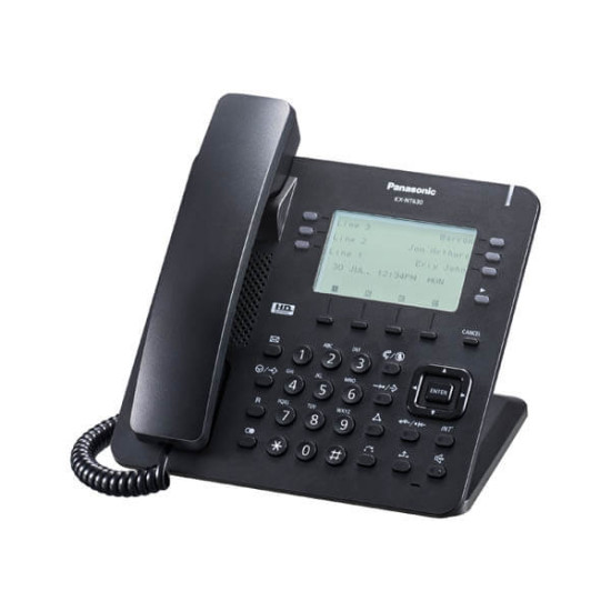 Telefon IP proprietar , Panasonic KX-NT630, LCD monocrom de 3,6 inch Telefon IP proprietar , Panasonic KX-NT630, LCD monocrom de 3,6 inch