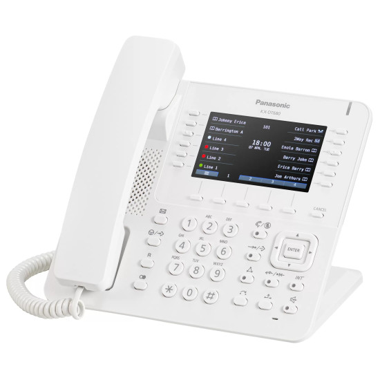 Telefon digital proprietar KX-DT680, display color 4,3 inch, 12 x 4 taste programabile