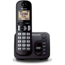 Telefon DECT Panasonic KX-TGC220FXB, negru