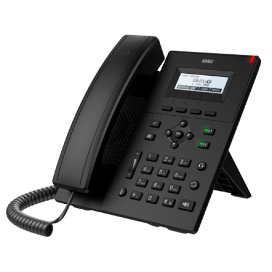 Telefon VoIP Karel IP212P 2 conturi VoIP PoE