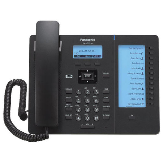 Telefon SIP Panasonic KX-HDV230XNEB