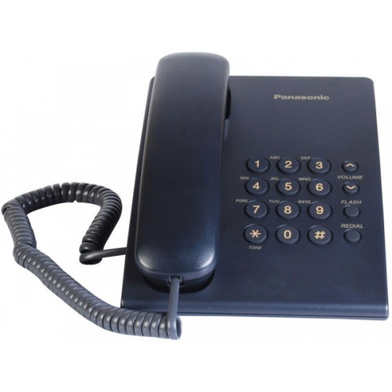 Telefon fix analogic Panasonic KX-TS500FXC Albastru Telefon fix analogic Panasonic KX-TS500FXC Albastru