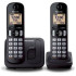 Telefon Dect Twin Panasonic KX-TGC212FXB, negru