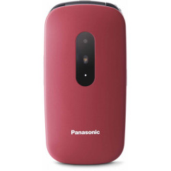 Telefon mobil pentru seniori Panasonic KX-TU446, Single SIM, 2G, Rosu